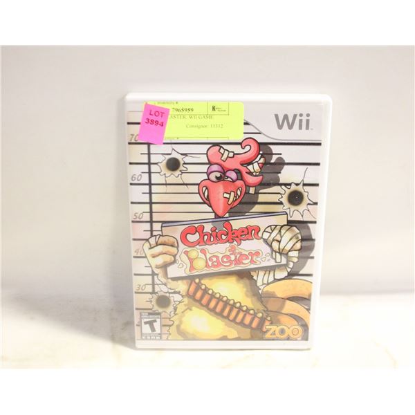 CHICKEN BLASTER, WII GAME