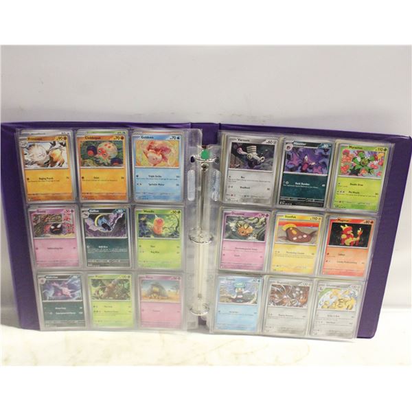 BINDER POKEMON CARDS