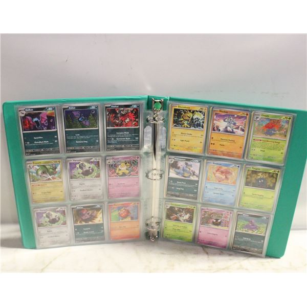 BINDER POKEMON CARDS