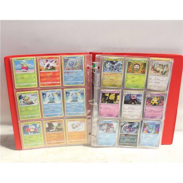 BINDER POKEMON CARDS