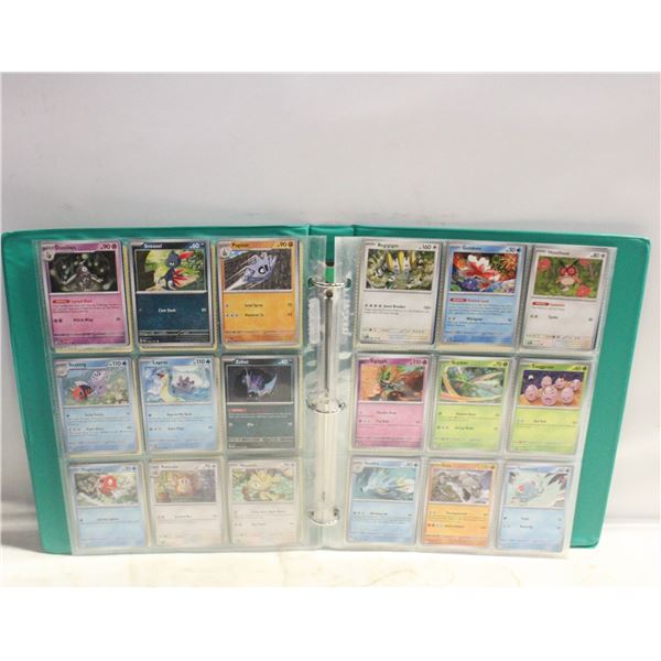 BINDER POKEMON CARDS