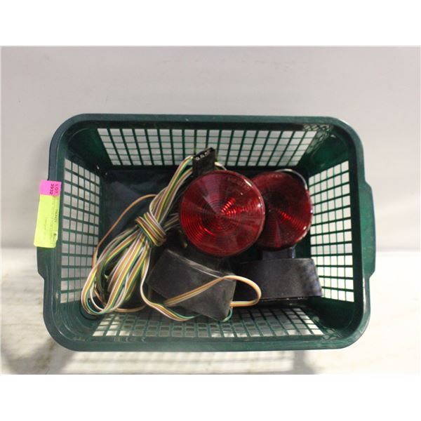 MAGNETIC TRAILER TOW LIGHTS 12V
