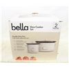Image 1 : NEW BELLA DIGITAL SLOW COOKER SET, 6QT & 2 QT