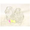 Image 1 : GLASS HORSE BOOKENDS