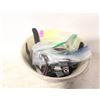 Image 1 : BOWL OF WATCHES AND BAG OF PARTS OR REPAIR