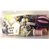 Image 1 : SEWING THREAD /BUTTONS/DEEDLES