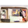 Image 1 : STATIONARY LOT - PEONIES PAPER WEIGHTS/PENS