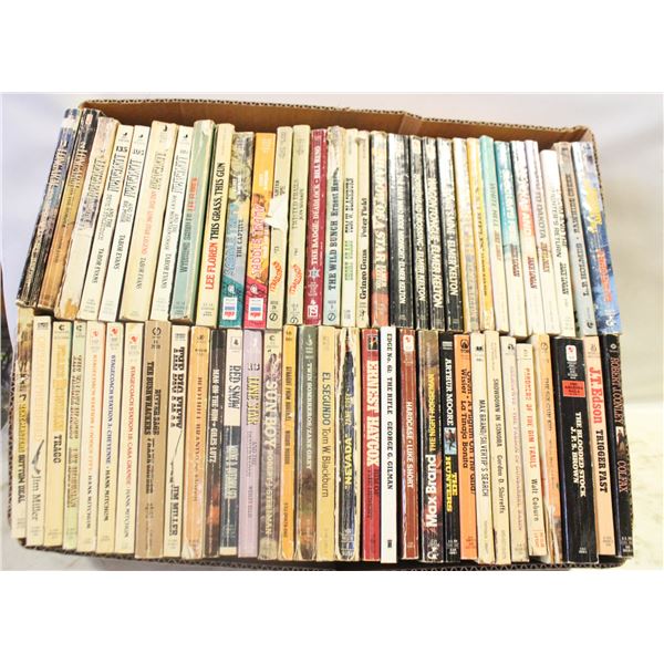 63 WESTERN BOOKS - SOME SERIES