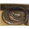 Image 1 : VINTAGE ART - CAST IRON, COPPER COATING PHEASANTS