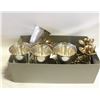 Image 1 : 9 PCS CANDLESTICK HOLDERS & GOBLETS