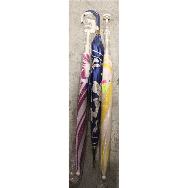 3 UMBRELLAS LOT