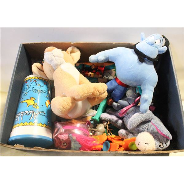 FLAT OF ASSORTED DISNEY COLLECTABLES