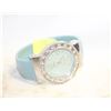 Image 1 : TERNER LADIES QUARTZ WATCH WITH BLUE BAND, RUNS