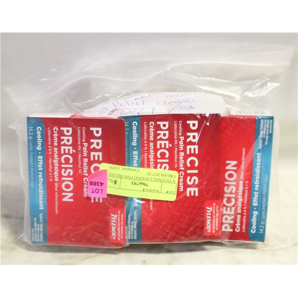 6 TYLENOL COOLING PAIN RELIEF CREAM 2027/02