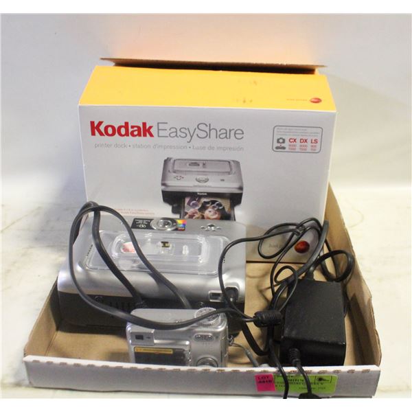 KODAK EASY SHARE CAMERA W PRINTER DOCK
