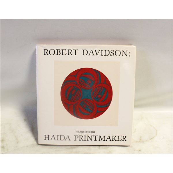 HAIDA PRINTMAKER BOOK, SIGNED BY AUTHOR