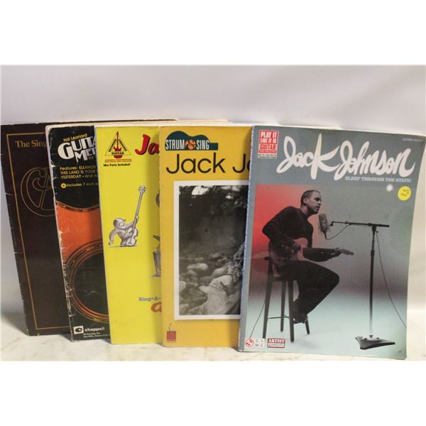 GUITAR LEARNING BOOKS, JACK JOHNSON AND BILLY