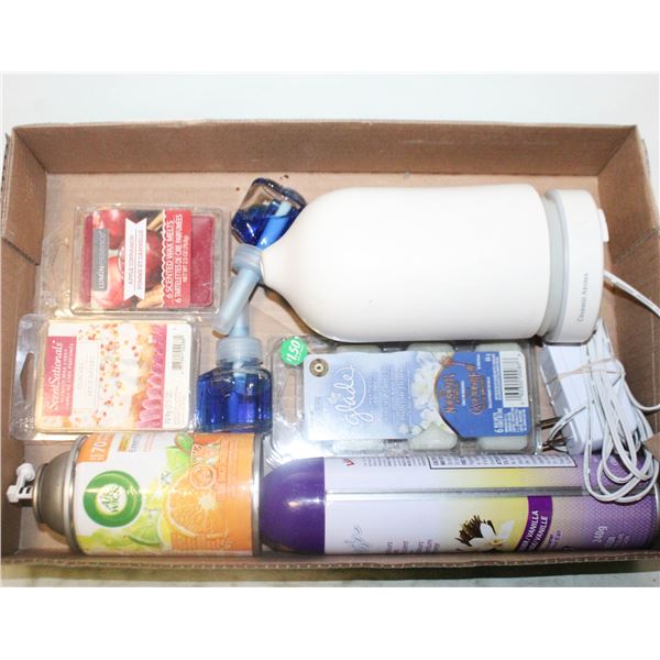 VAPOURIZER WITH VARIES HOME SCENTS ITEMS