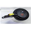 Image 1 : 3 PIECE T-FAL NON-STICK SKILLET SET