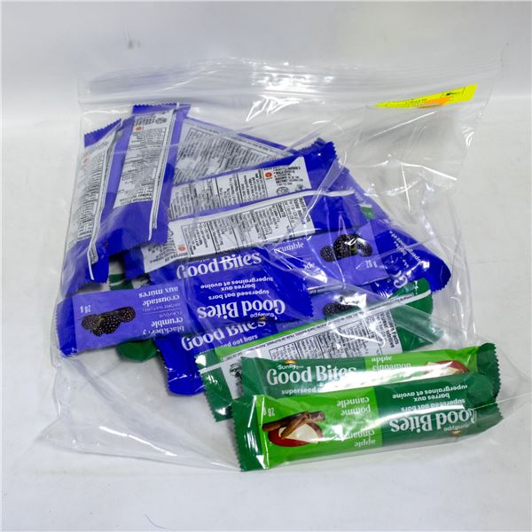 BAG OF 17 SUNRYPE GOOD BITES SUPER SEED OAT BARS