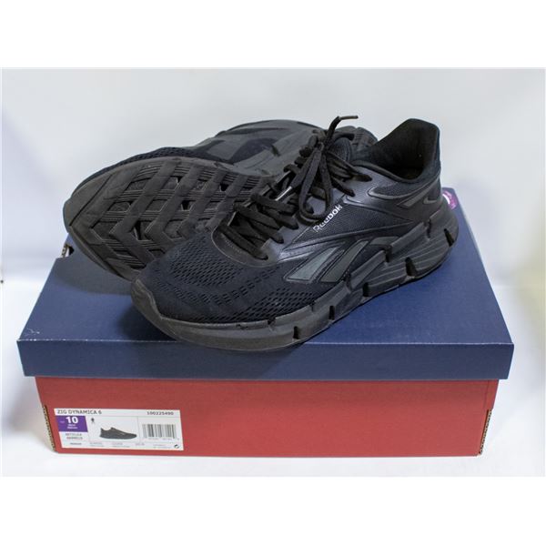 REEBOK MENS RUNNING SHOES BLACK SIZE 10
