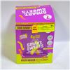 Image 1 : BOX OF 6 SMART SWEETS SOUR GUMMY WORM CANDIES