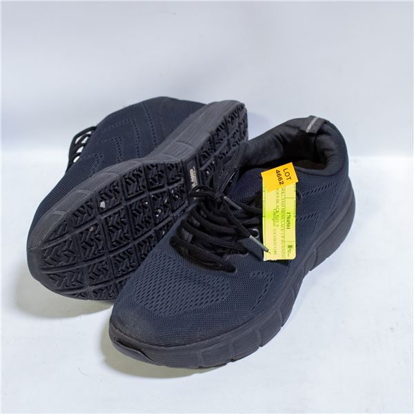 KIRKLAND MENS LACE UP RUNNING SHOES BLACK SIZE 9