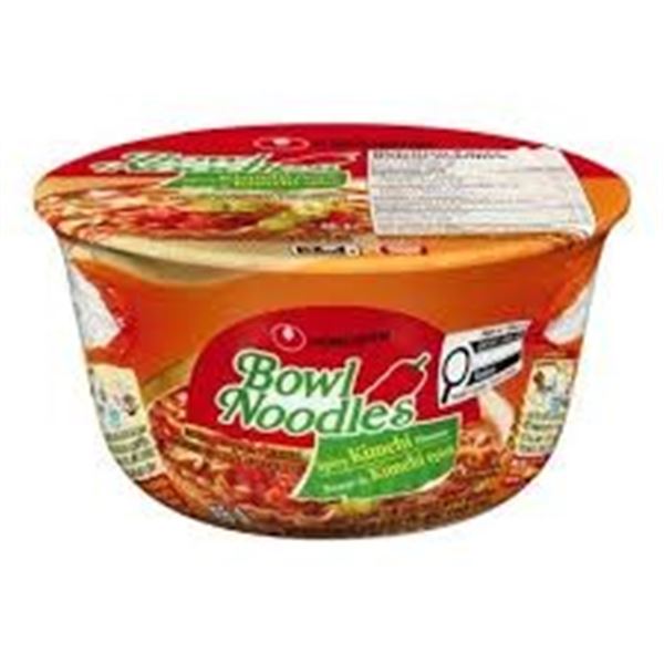 BOX OF 11 NONGSHIM BOWL NOODLES SPICY KIMCHI