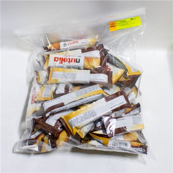 BAG OF 35 NUTELLA B-READY CRISPY FILLED WAFERS