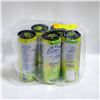 Image 1 : 5 PACK OF WHITE CLAW NON-ALC ZERO LIME YUZU DRINKS