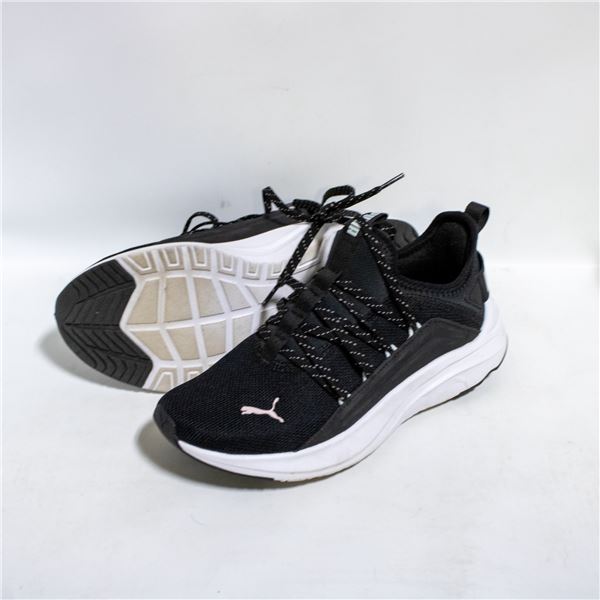 PUMA WOMENS RUNNING SHOES BLACK & PINK SIZE 8