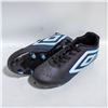 Image 1 : UMBRO AURORA KIDS SOCCER CLEATS BLACK & BLUE SIZE
