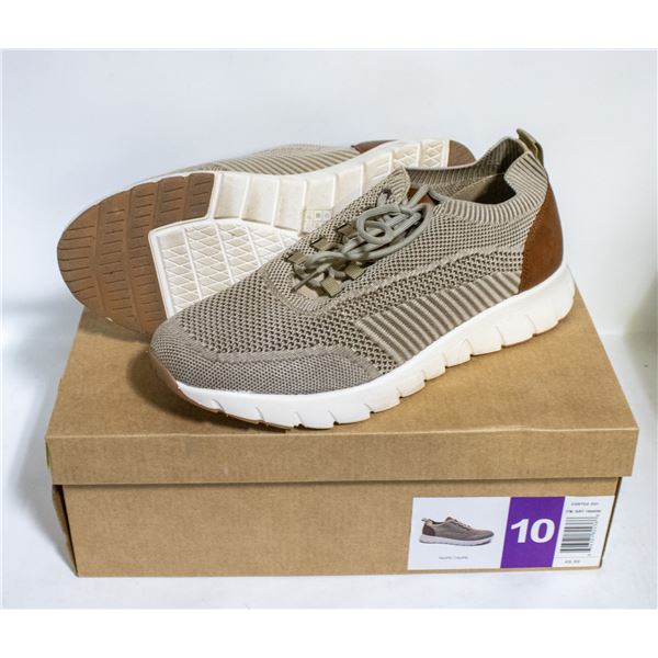 STEVE MADDEN MENS TRAINERS BEIGE SIZE 10