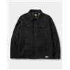Image 1 : NEW CAT MENS BUTTON UP CANVAS JACKET BLACK SZ XXL