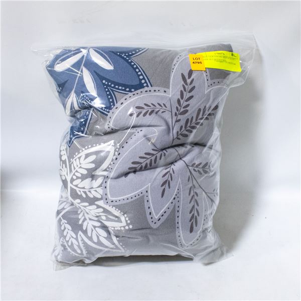 4 PIECE NORTHOME MAYA DUVET COVER SET QUEEN SIZE