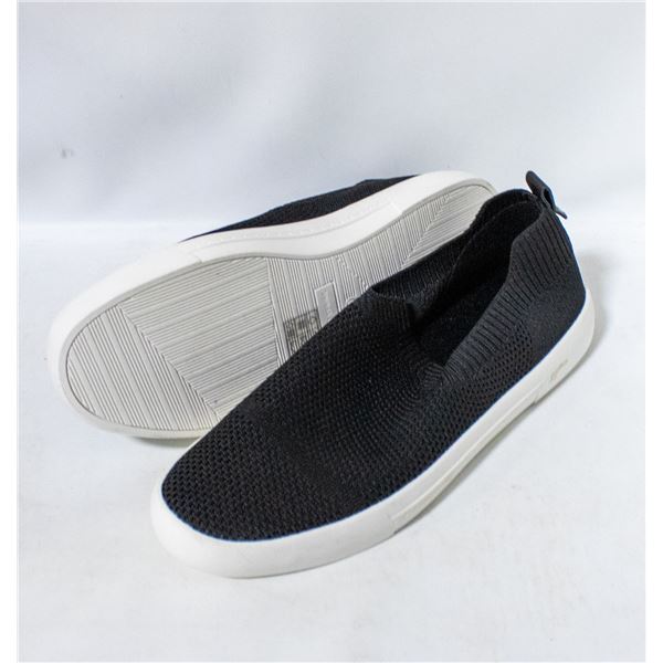 CALL IT SPRING WOMENS KNIT FLAT SHOES BLACK SZ 10