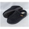 Image 1 : DEARFOAM MENS SLIPPERS BLACK SIZE 7-8
