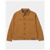 Image 1 : NEW CAT MENS BUTTON UP CANVAS JACKET BROWN SIZE LG