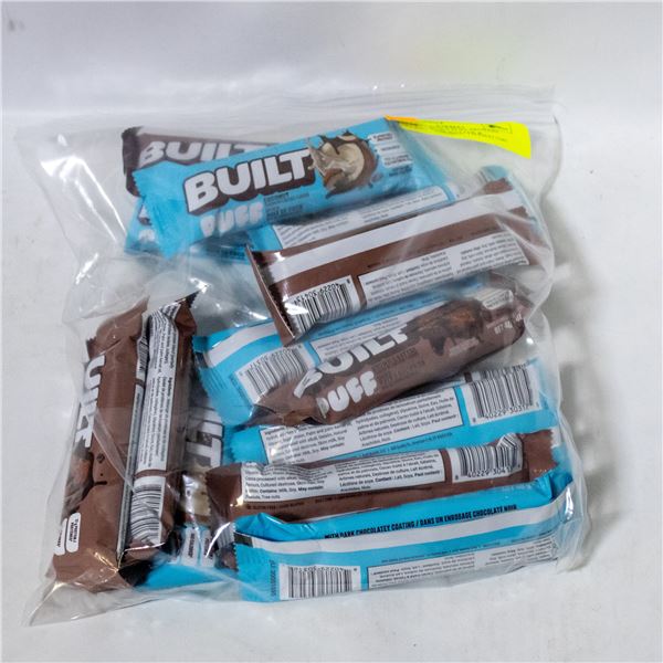 BAG OF 14 BUILT PUFF PROTEIN BARS BROWNIE BATTER &