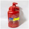 Image 1 : 2 PACK OLD SPICE CAPTAIN LASTING SCENT BODY WASH