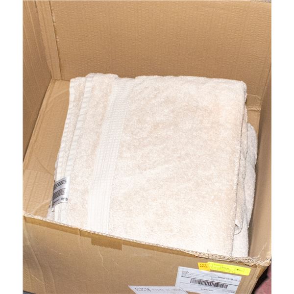 4 PACK OF SERENE HOME COLLECTION BATH TOWELS