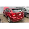 Image 7 : TOW YARD SEIZURE: 2010 DODGE CALIBER SXT 2.0L I4