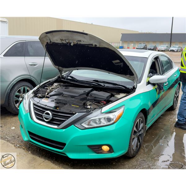 TOW YARD SEIZURE: 2017 NISSAN ALTIMA SV 2.5L I4