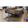 Image 1 : 20' DUAL AXLE FLATDECK TRAILER