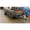 Image 2 : 20' DUAL AXLE FLATDECK TRAILER