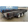 Image 3 : 20' DUAL AXLE FLATDECK TRAILER