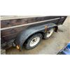 Image 8 : 20' DUAL AXLE FLATDECK TRAILER