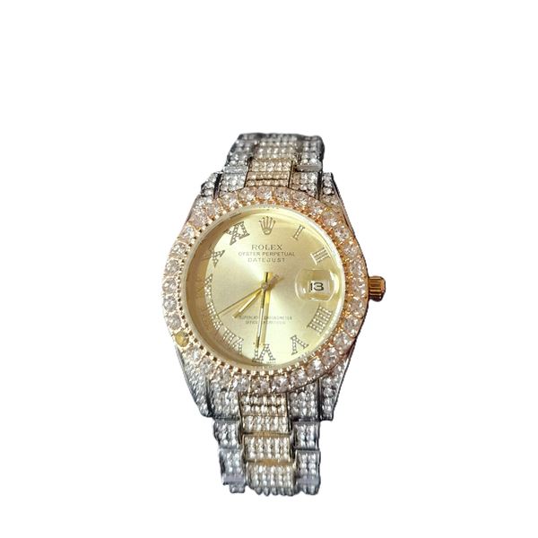 NEW REPLICA ROLEX "DAY-DATE" QUARTZ WATCH