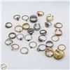 Image 1 : LOT OF ASSORTED RINGS VARIOUS
