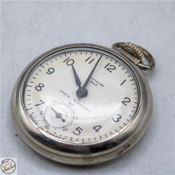 1940S WESTCLOX DAX POCKET WATCH WORKS